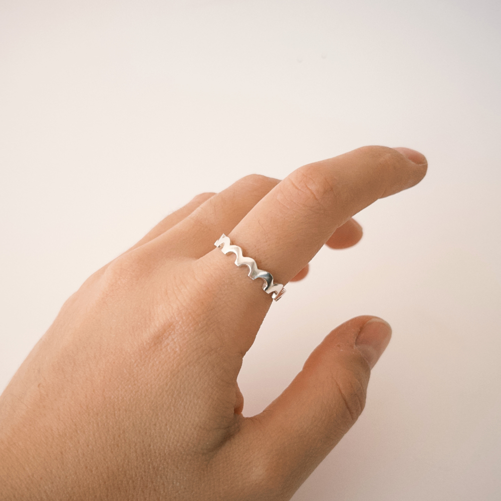 Anillo Cinta Nube
